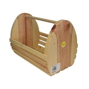 Art Minds Wood Basket 12 x 9 x 8